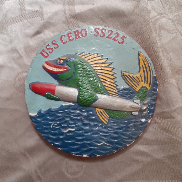 🇺🇸 Cero SS-225 United States Navy Ship Plaque - Picture 10 of 15